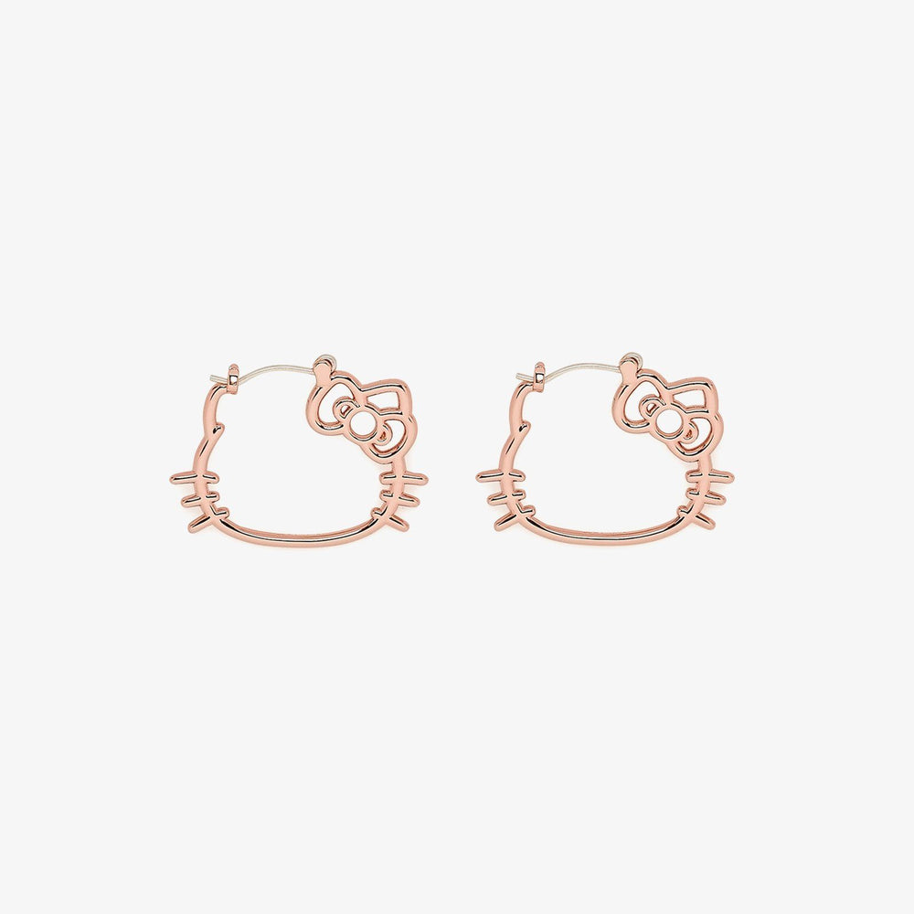 Hello Kitty Hoop Earrings 1