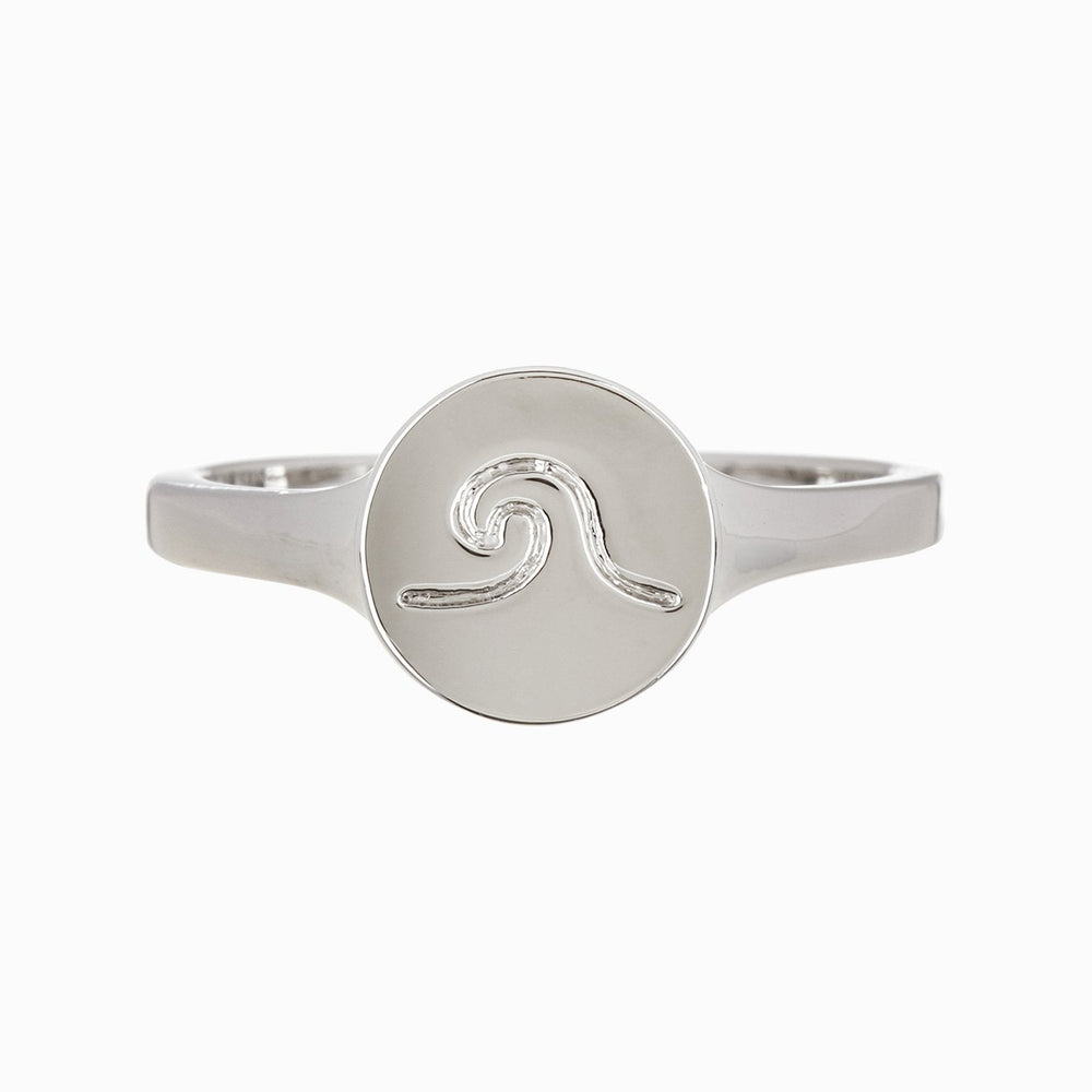 Wave Coin Ring 1