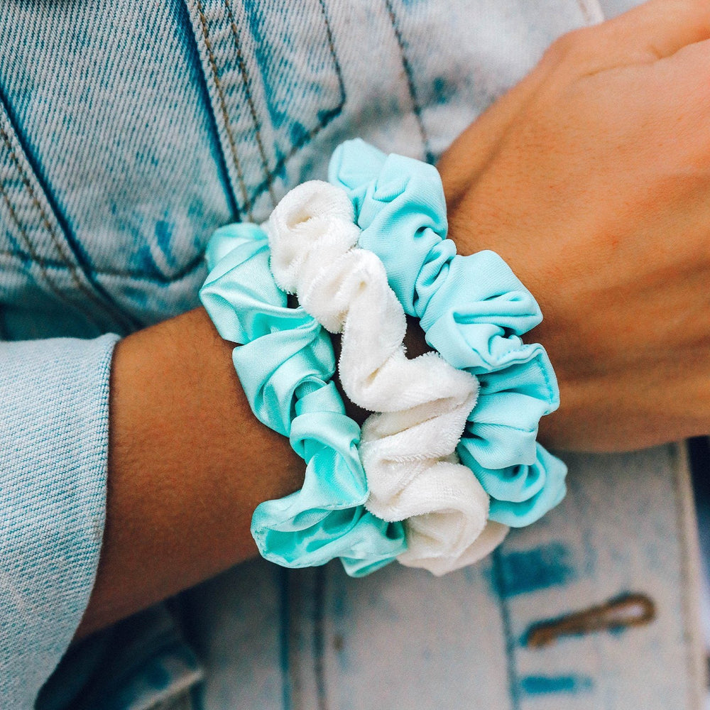 Wave Scrunchies (Set of 3) 3